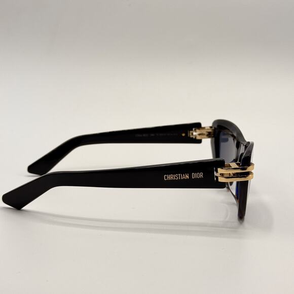 Christian Dior Sunglasses CDior B2U 2880 Tortoise Butterfly Frame Blue Lens 52mm main image 8